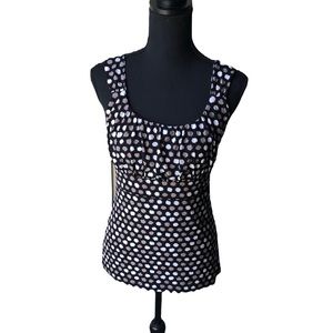 Ann Taylor Sleeve-less Tank Top — Size S